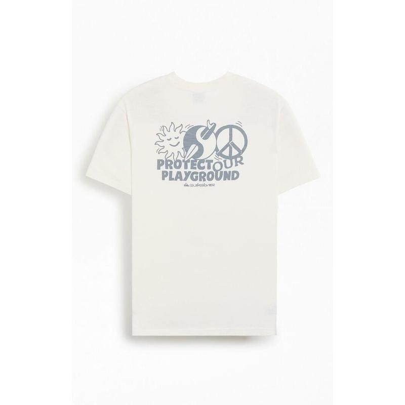 Quiksilver Men's Wake Up World T-Shirt - Multicolor Hoodie, Sweatshirt | PrintMintTees.com