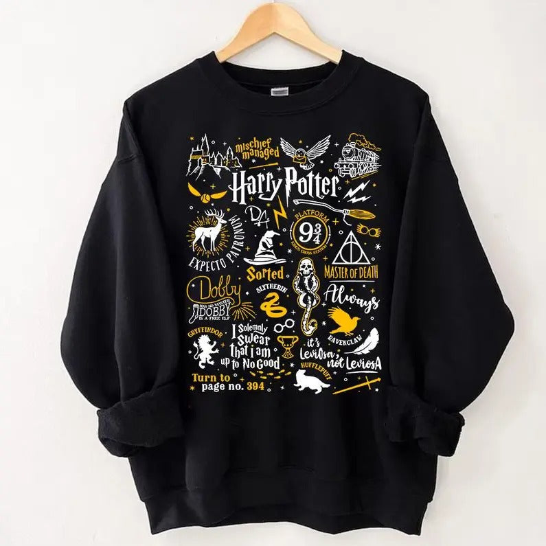 Quotes Sweatshirt - Hoodie - Shirt Cotton Relaxed Fit, Full Color, Tee Print | PrintMintTees.com