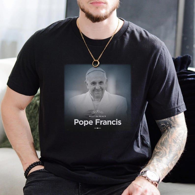 R.I.P Pope Francis, Vicar of Christ t-shirt, tees, Catholic 1936 2025 God Bless Tee, summer see Hoodie Sweatshirt
