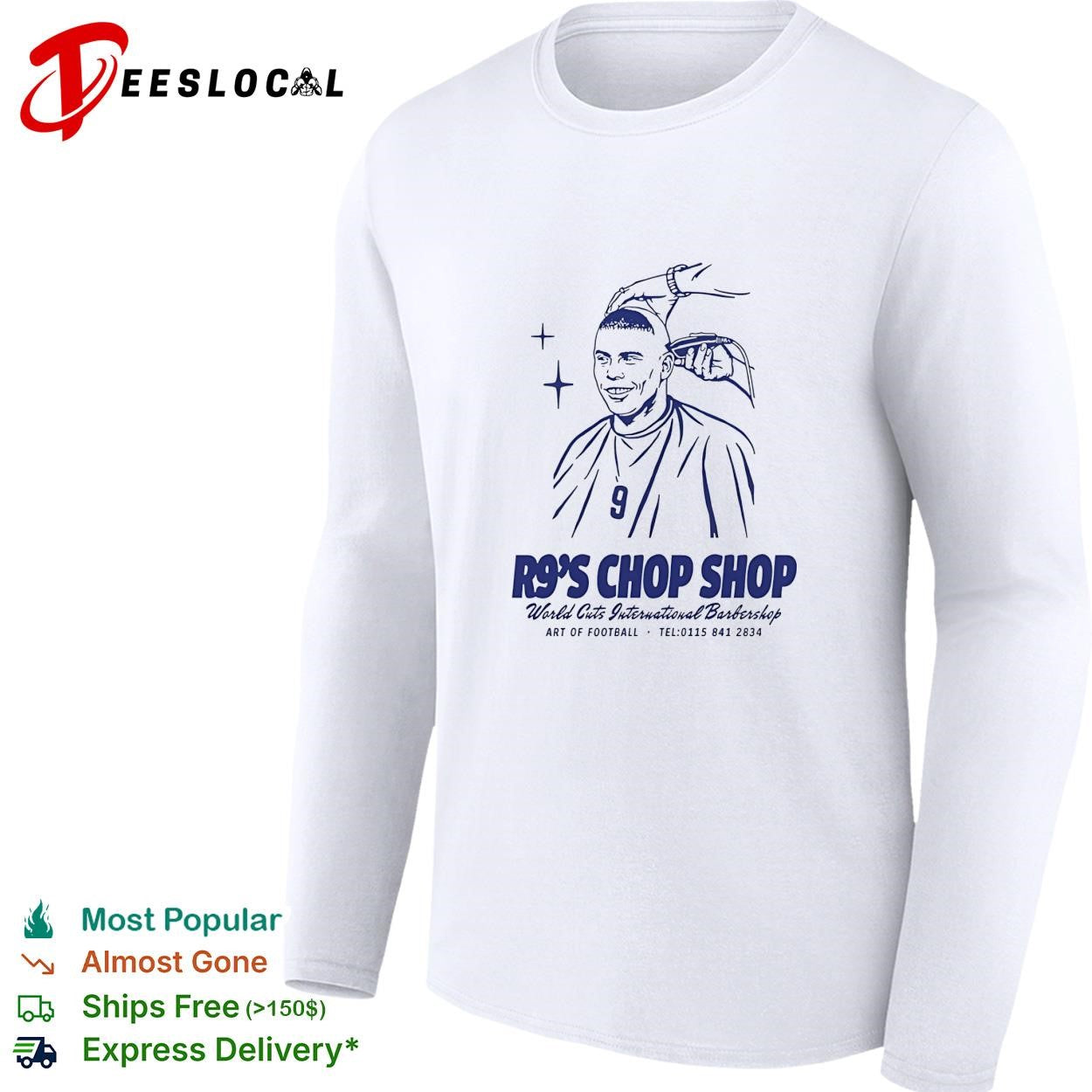 R9’s Chop Ronaldo Brazil National Team Barber shirt