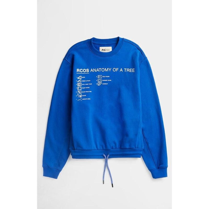 RC Outdoor Supply Men's Anatomy Of A Tree Crew Neck Sweatshirt Shirt Hoodie | PrintMintTees.com