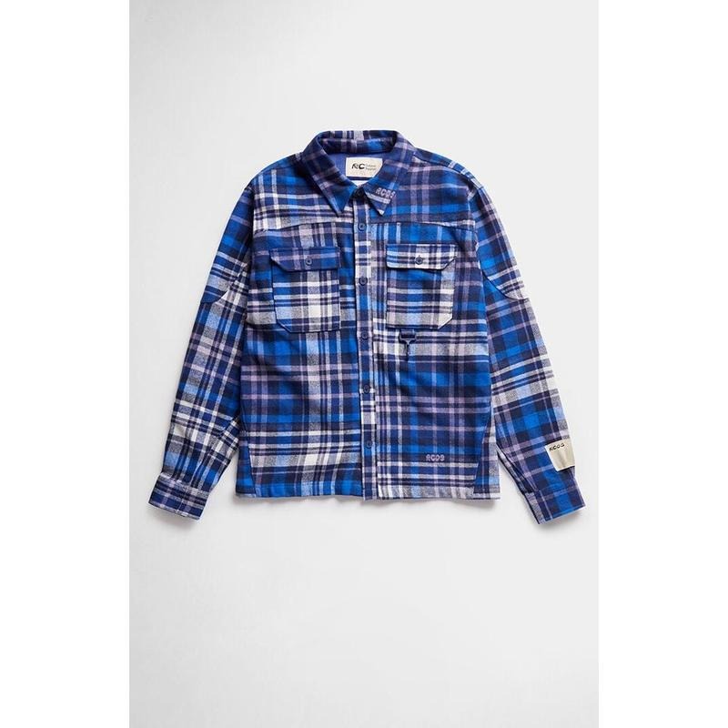 RC Outdoor Supply Men's Flannel Shirt Hoodie Sweatshirt | PrintMintTees.com