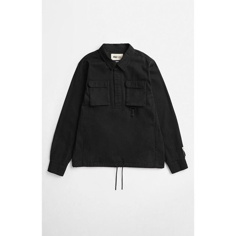 RC Outdoor Supply Men's Half Button Down Shirt Hoodie, Sweatshirt | PrintMintTees.com