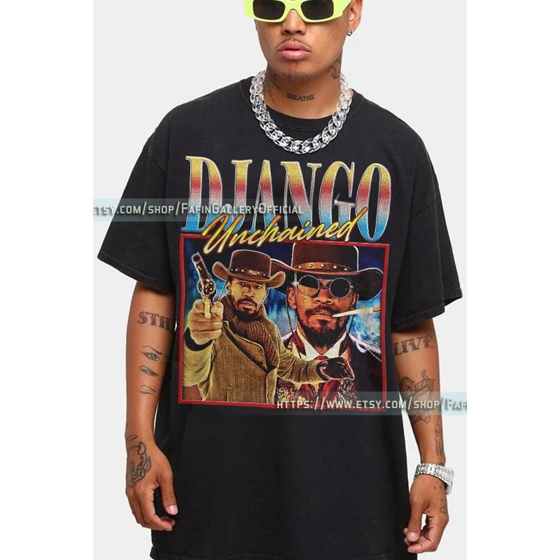 RETRO DJANGO UNCHAINED Shirt, Dr. Kingschultz Shirt, Dr. Kingschultz Django Unchained Retro Shirt Django Unchained Homage...