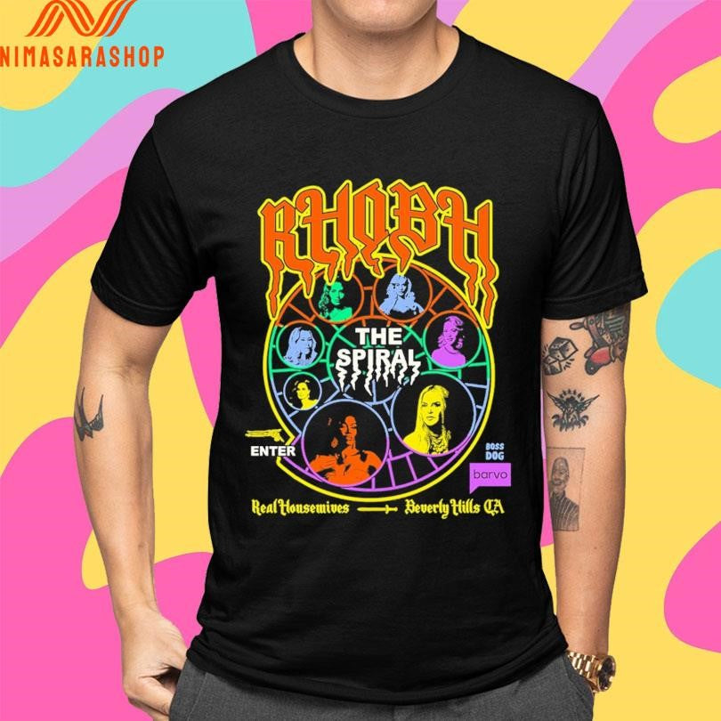 RHOBH The Spiral Enter Real Housewives Beverly Hills Ca Shirts