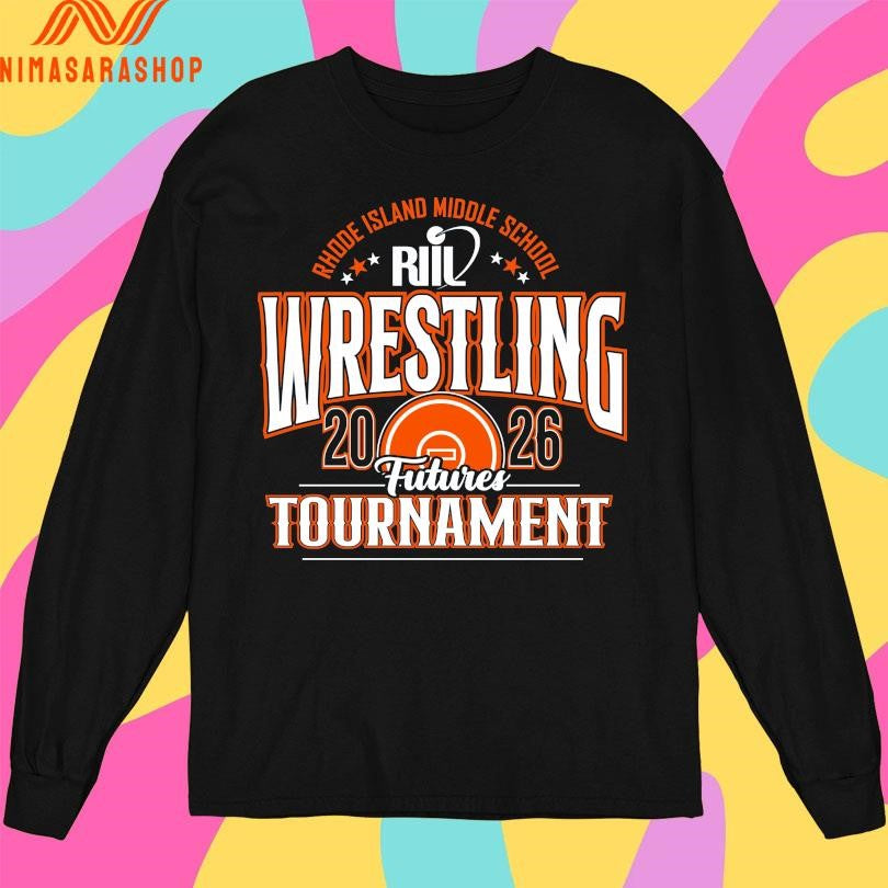 RIIL Rhode Island Middle School Wrestling Tutures Tournament 2026 Shirts