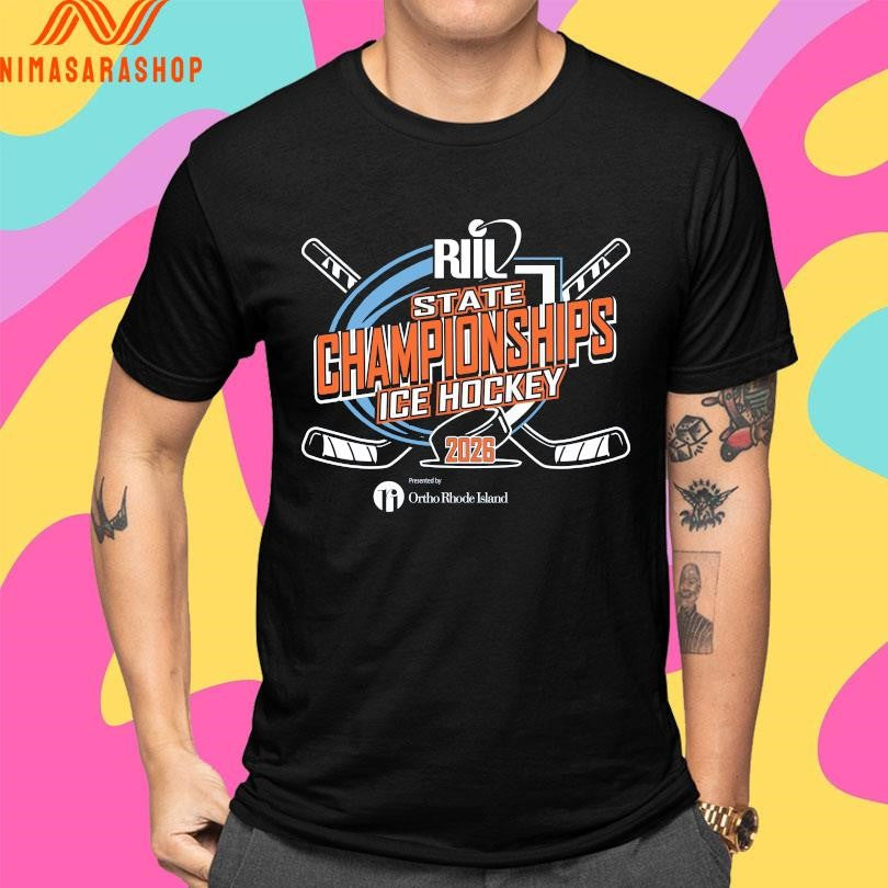 RIIL State Championships Ice Hockey 2026 Ortho Rhode Island Shirts