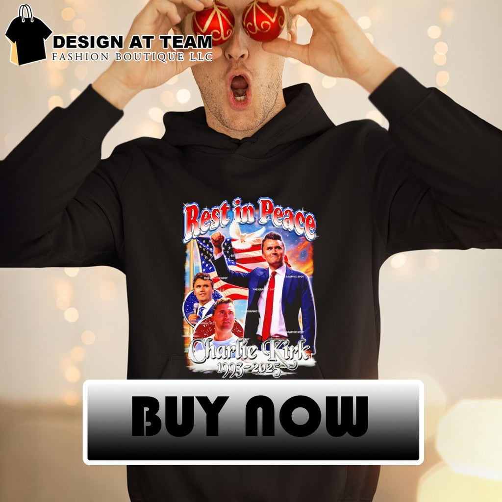 RIP Charlie Kirk Rest in Peace Memorial 1993 2025 shirt
