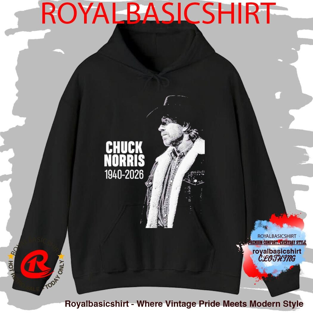 RIP Chuck Norris Death 1940 2026 Thank You For Memories T-Shirt