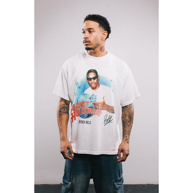 RODMAN BRAND Men's Beverly Hills T-Shirt - Multicolor Hoodie, Sweatshirt | PrintMintTees.com