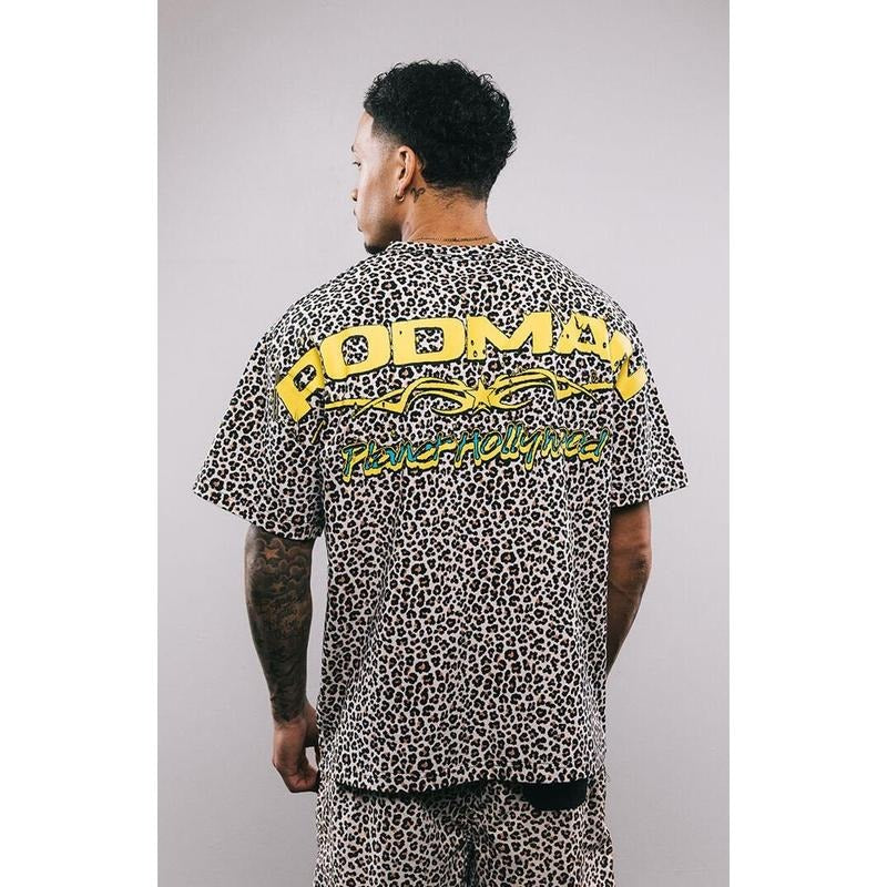 RODMAN BRAND Men's Cheetah T-Shirt - Multicolor Hoodie Sweatshirt | PrintMintTees.com