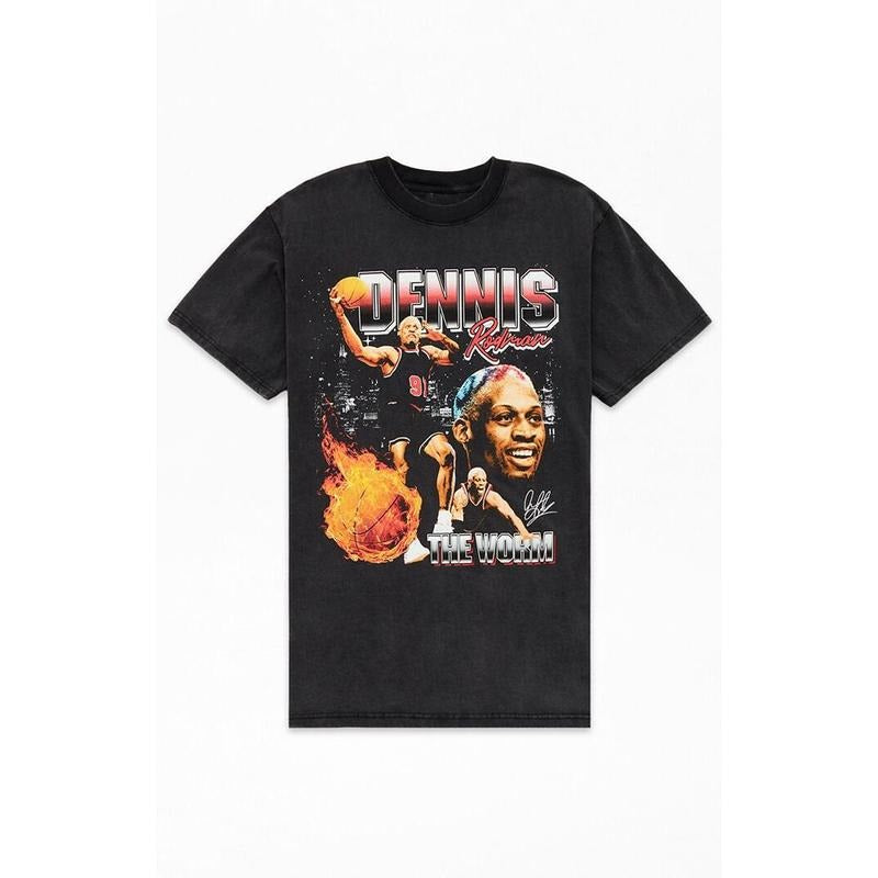 RODMAN BRAND Fire Multicolor T-Shirts, Hoodie, Sweatshirt