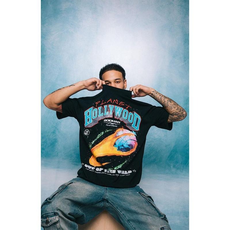 RODMAN BRAND Men's Out Of This World T-Shirt - Multicolor Hoodie, Sweatshirt | PrintMintTees.com