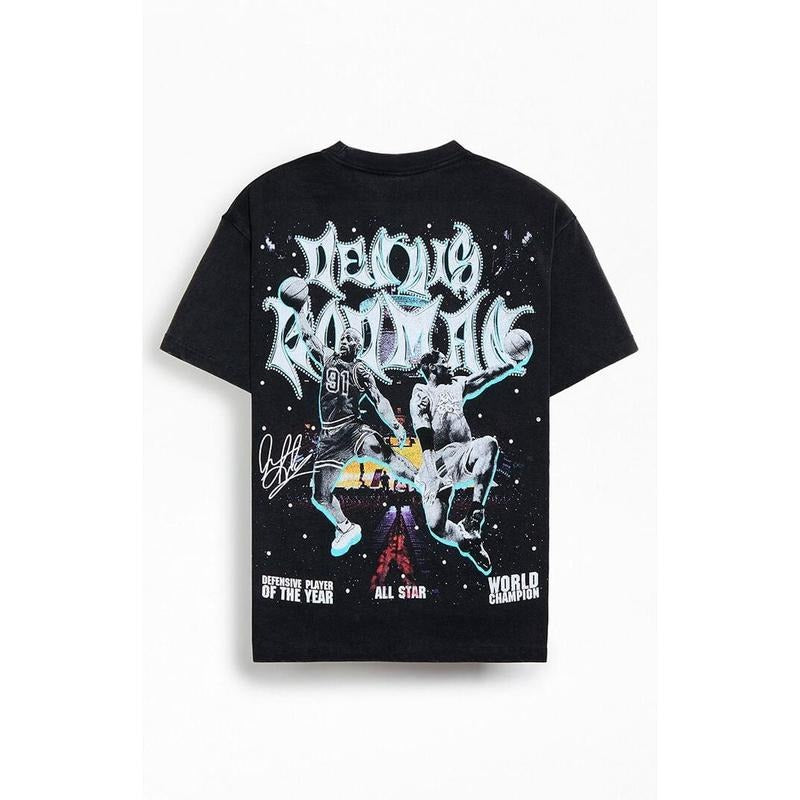 RODMAN BRAND Rockstar Rhinestone Multicolor T-Shirts, Hoodie, Sweatshirt
