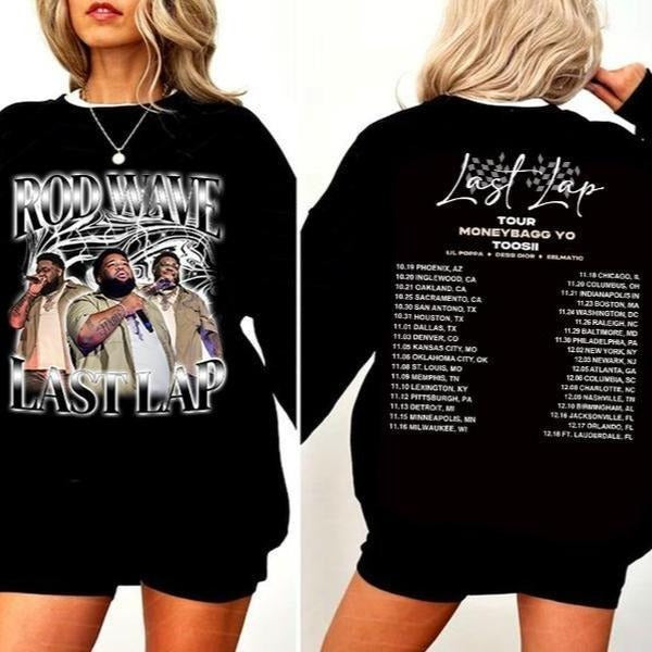 RW Last Lap Tour Music RW Rapper RW RW Fan Full Color Menswear Cotton T-Shirts, Hoodie, Sweatshirt