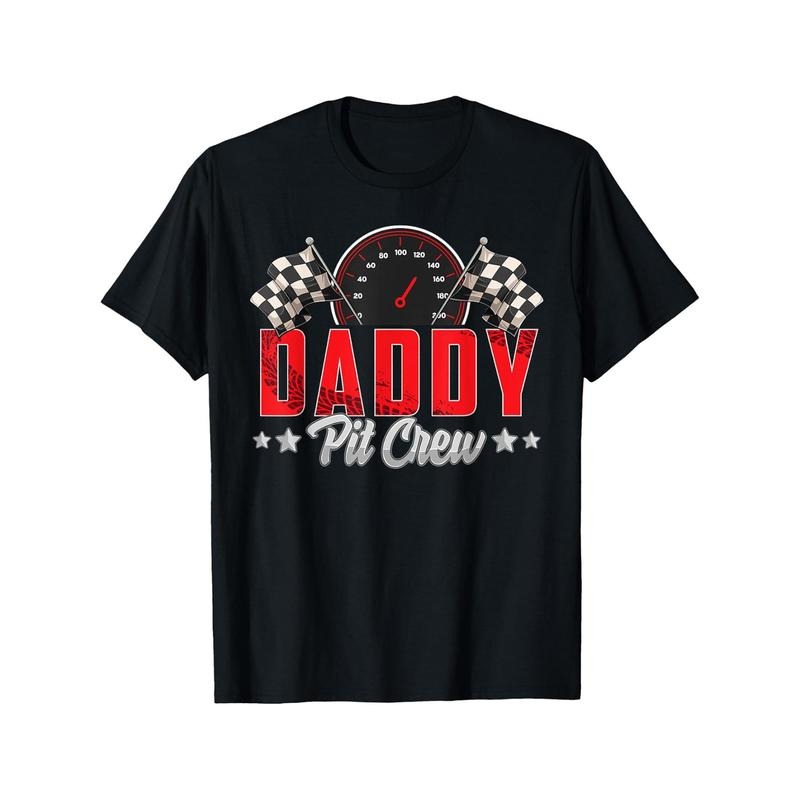 Race Car Birthday Party Racing Family Daddy Pit Crew T-Shirt made in usa Hoodie Sweatshirt | PrintMintTees.com