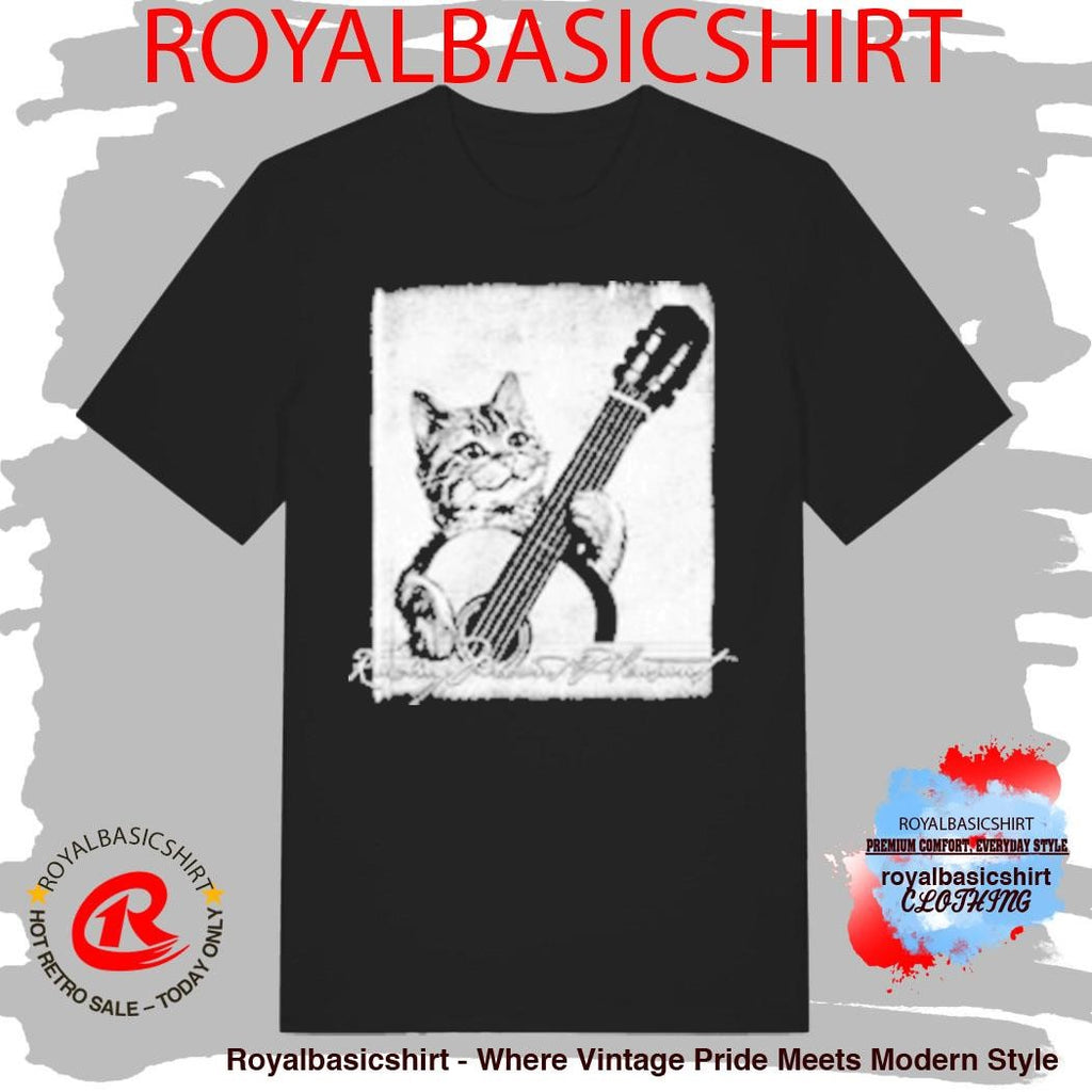 Racing Mount Pleasant Guitar Cat T-Shirt