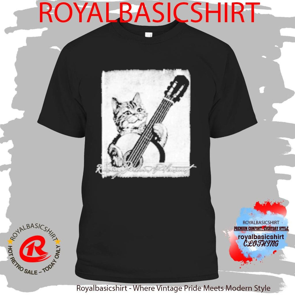 Racing Mount Pleasant Guitar Cat T-Shirt