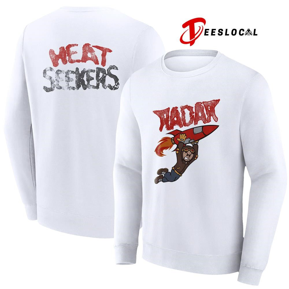 Radar heat seekers retro rocket cartoon shirt