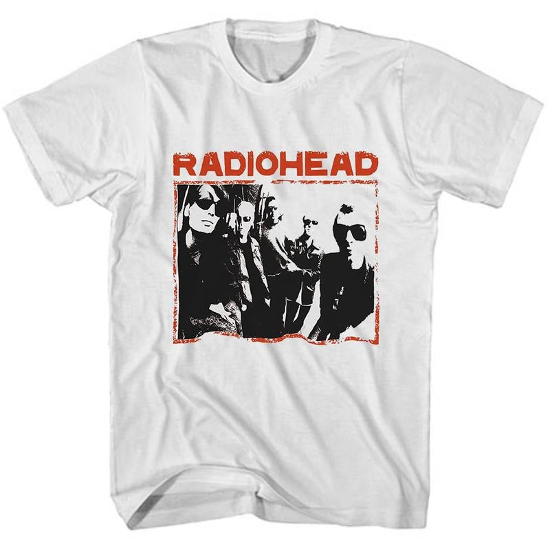 Radio head Shirt UK Rock Band Vintage Graphic Tee Shirt Merch Unisex T-shirt for Men Women Fans Shortsleeve Menswear Top...