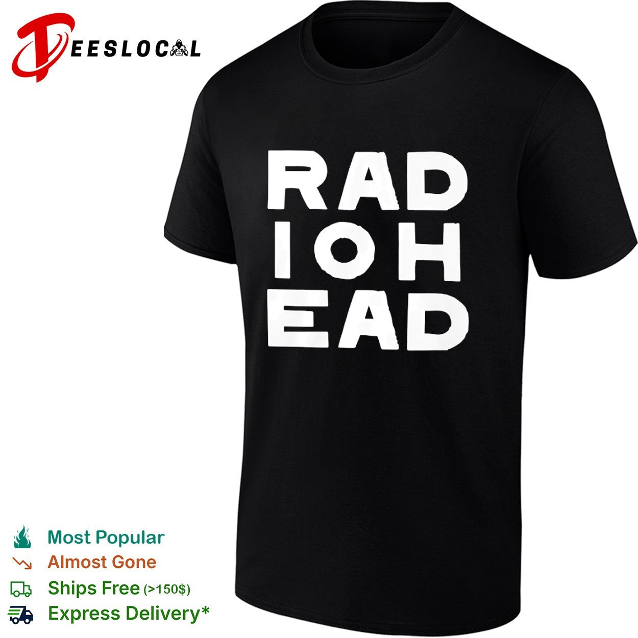 Radiohead Music Band shirt