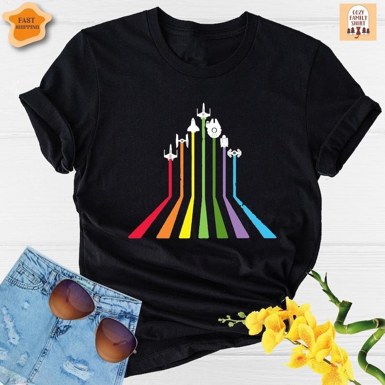 Rainbow Shirt, LGBTQ , Gay , Lesbian , LGBT , Gay Pride  Hoodie and sweater Sweatshirt | PrintMintTees.com