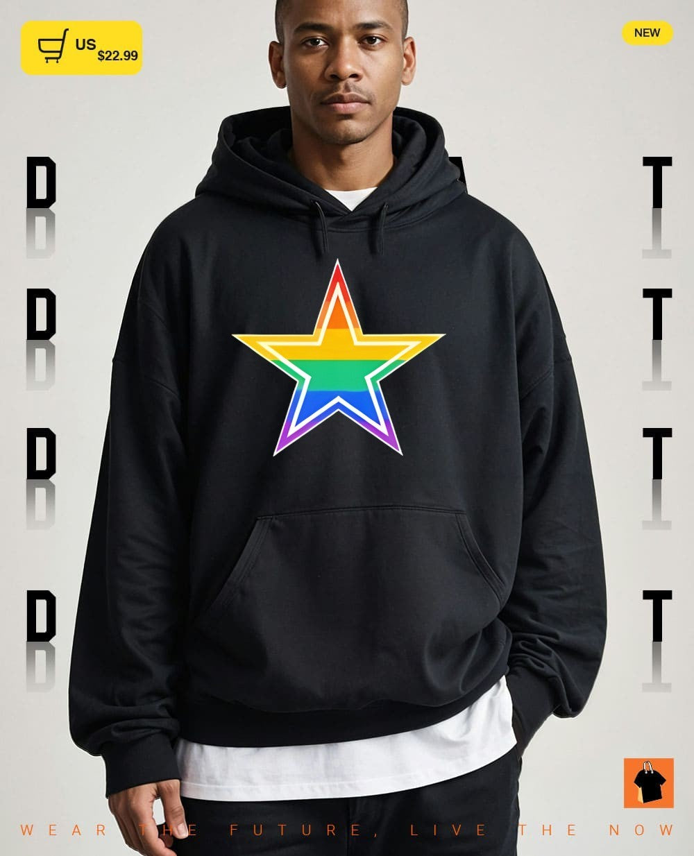 Rainbow pride star Dallas Cowboys rainbow pride star aesthetic shirt