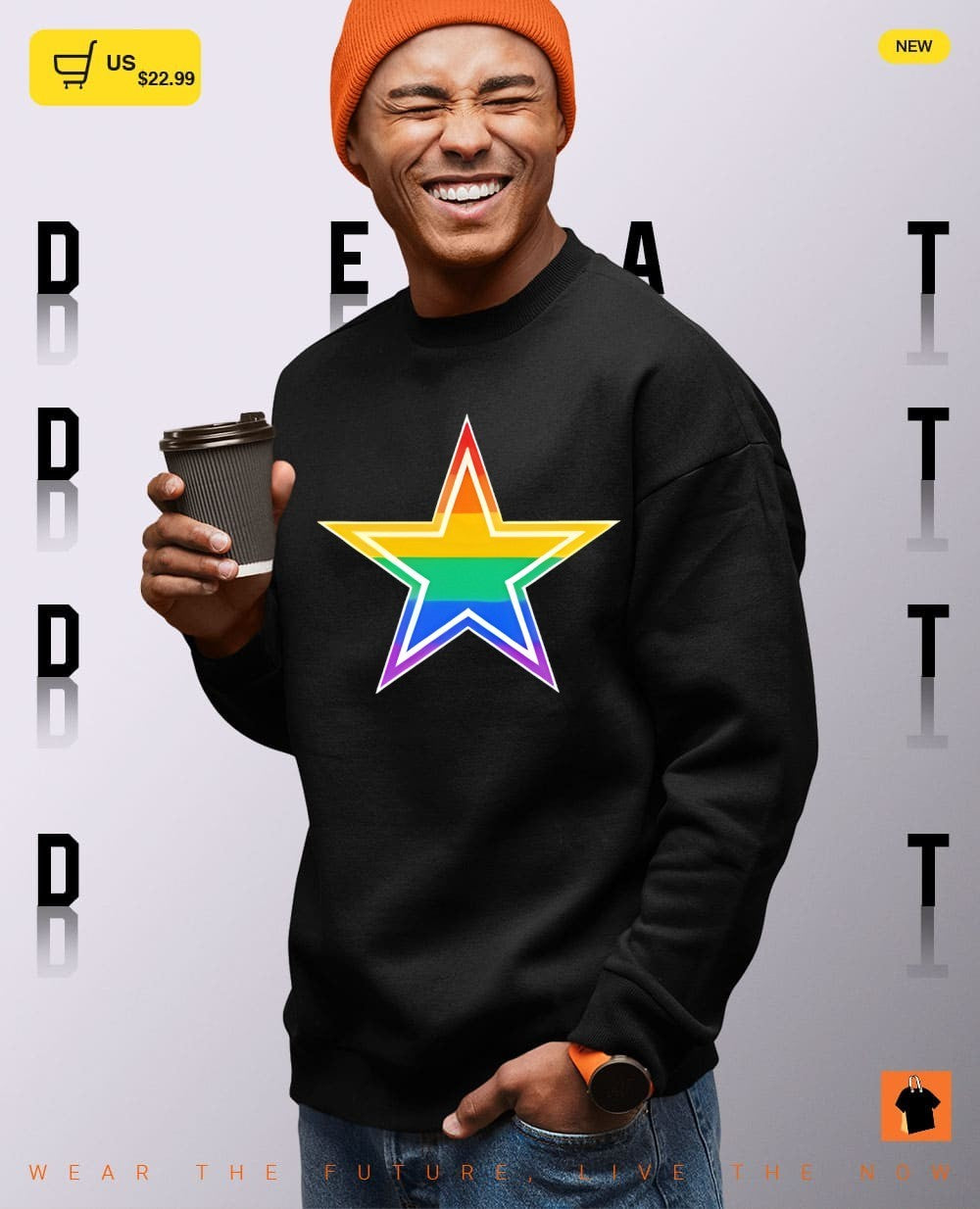 Rainbow pride star Dallas Cowboys rainbow pride star aesthetic shirt