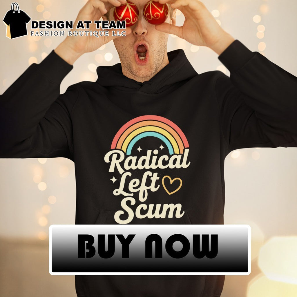 Rainbow radical left scum LGBT Pride Month 2026 shirt