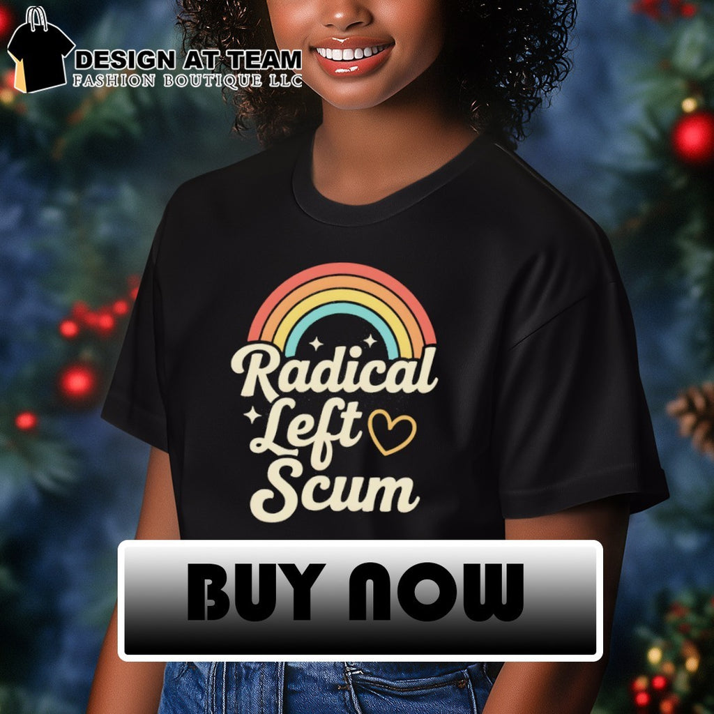 Rainbow radical left scum LGBT Pride Month 2026 shirt