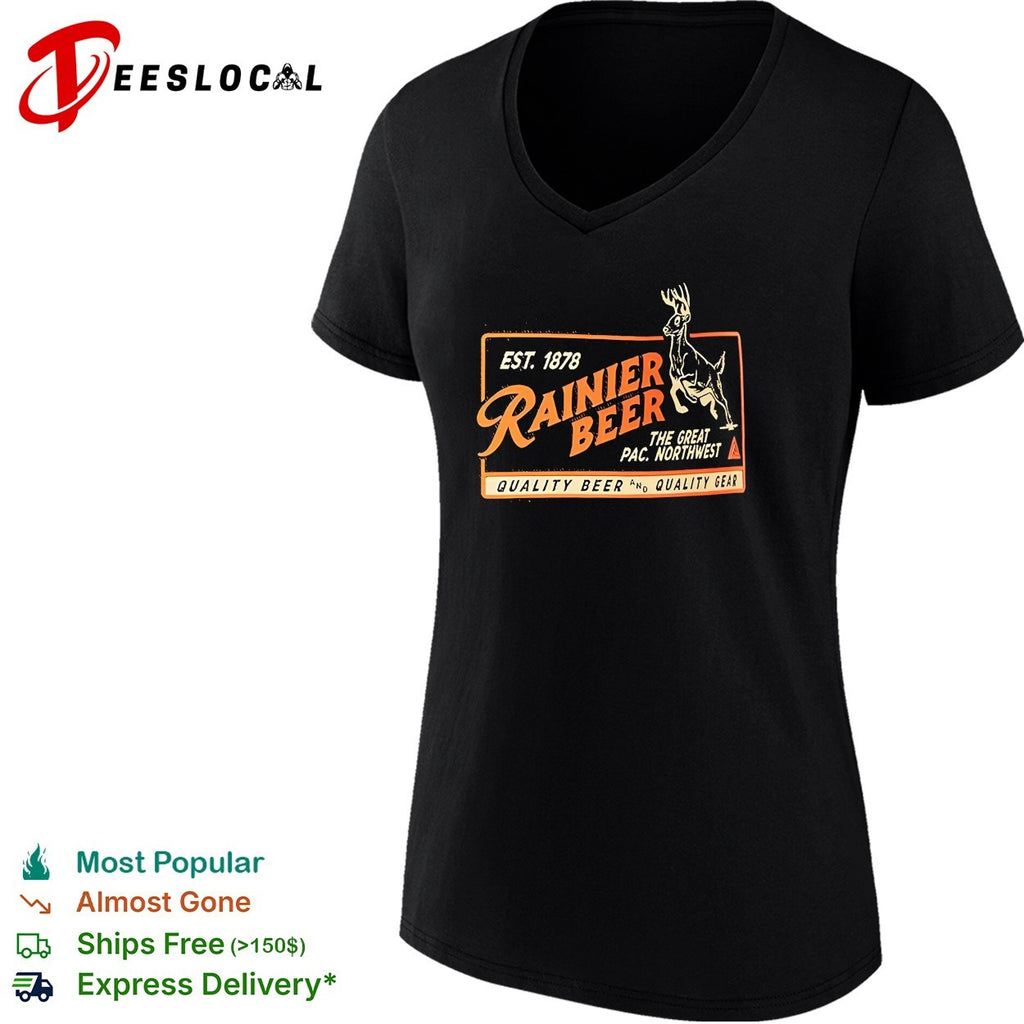 Rainier beer est 1878 Pacific Northwest shirt