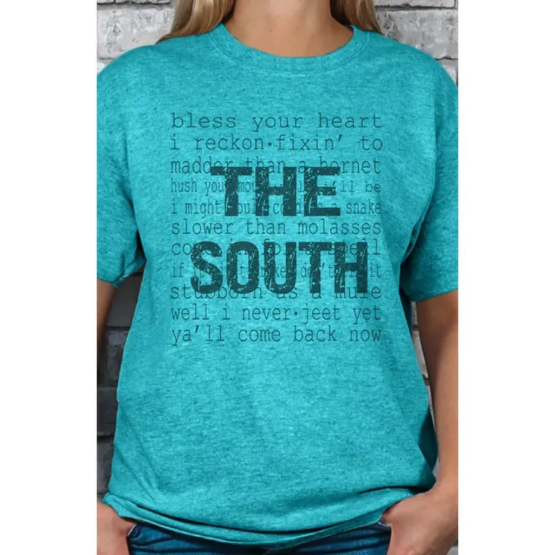 Raised In The South Softstyle Adult T-Shirt Hoodie Sweatshirt | PrintMintTees.com
