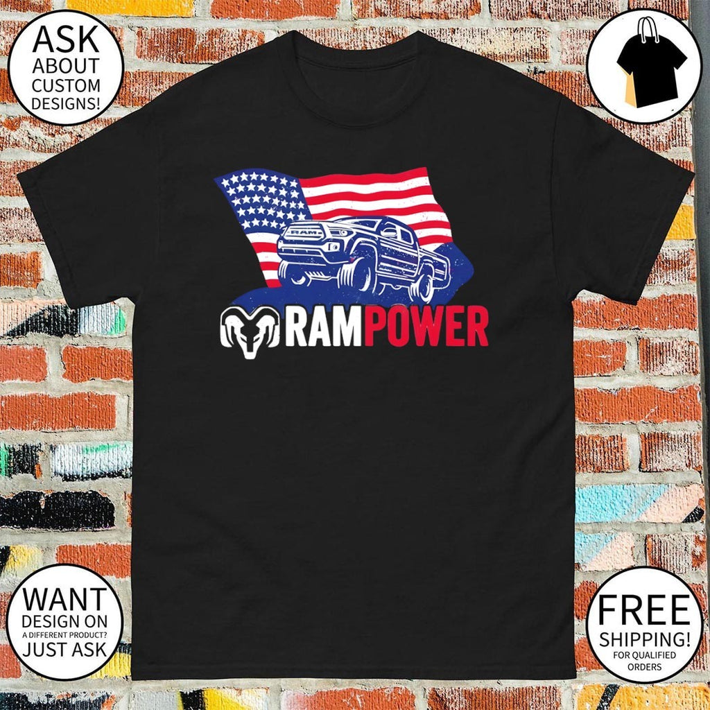 Ram Tried Patriotic Rampower shirt