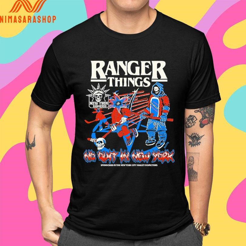 Ranger Things No Quit In New York Sponsored By The New York City Wallet Inspectors Shirts