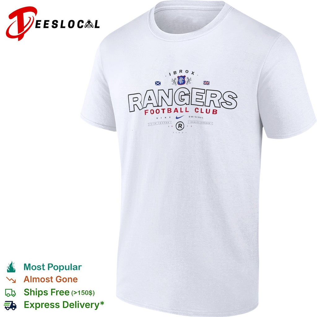 Rangers Football Club vintage Ibrox shirt