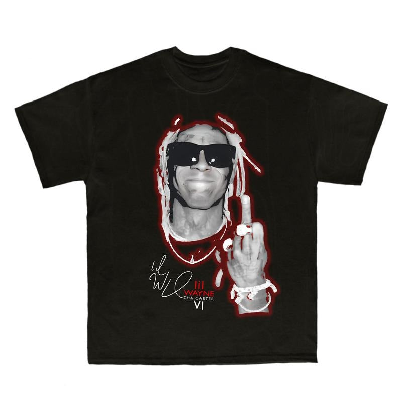 Rapper Weezy Music Shirt, Middle Finger Shirt, Streetwear Casual Shirt, Gift For Friends Hoodie Sweatshirt