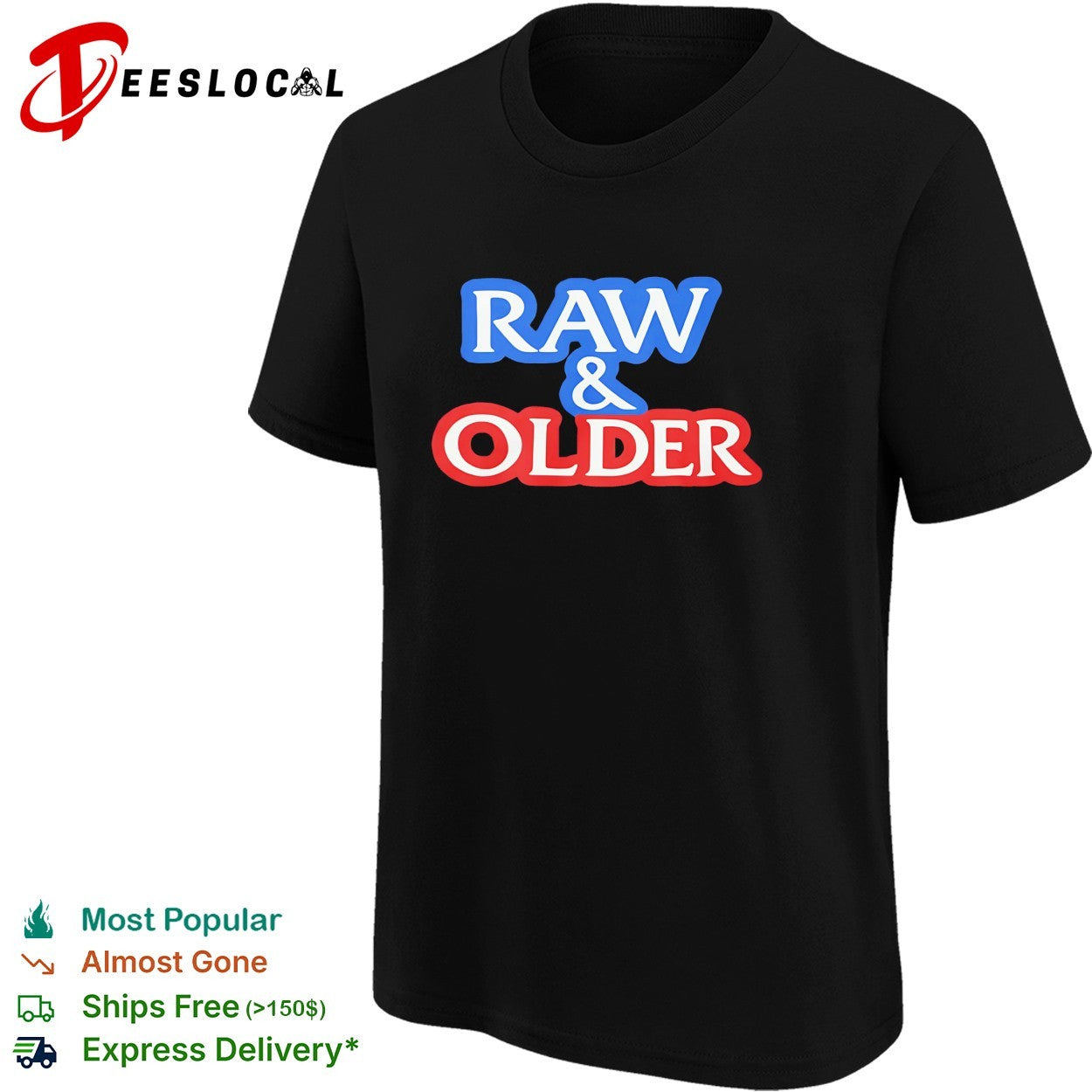 Raw and older shirt
