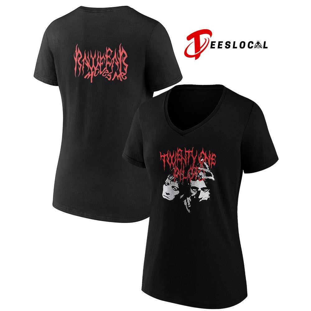 Rawfear moves me Twenty One Pilots graphic shirt