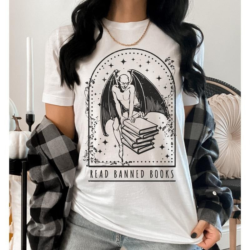 Read Banned Books Shirt Bookish Shirt Dark Academia Book Mall Goth Shirt Bookcore Shirt Poet Shirt Book Lovers T-Shirts, Hoodie, Sweatshirt