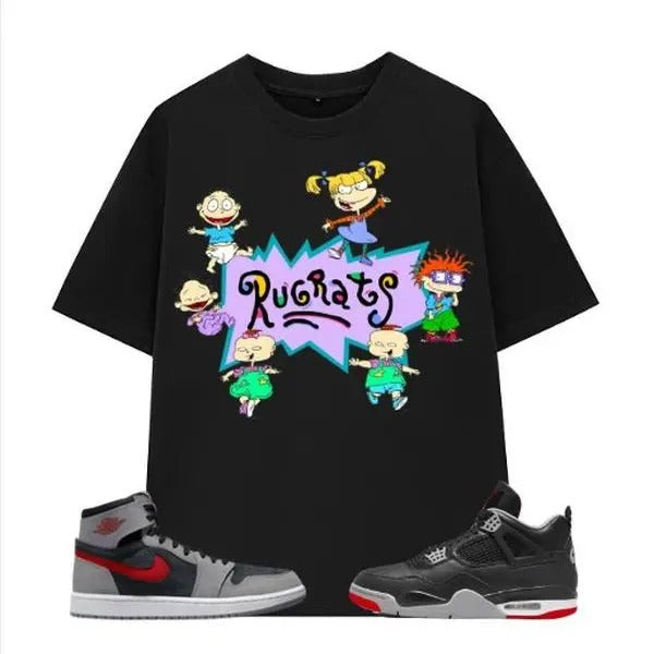 Real Ru.grats Shirt Black Graphic, Shirt to match Sneakers Hoodie Sweatshirt | PrintMintTees.com