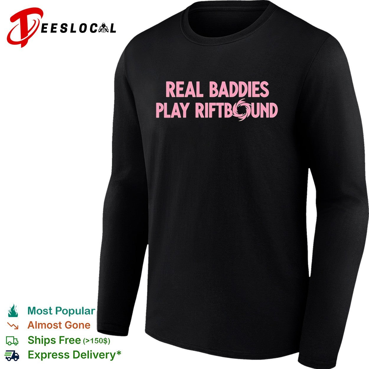 Real baddies play riftbound gaming shirt