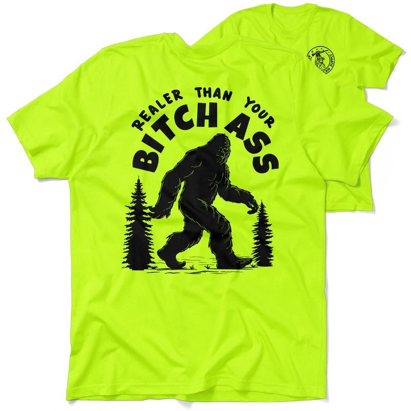 Realer Than You Hi Visibility Safety Yellow Work Menswear Blue Collar Workers Funny Sarcastic T-Shirts, Hoodie, Sweatshirt
