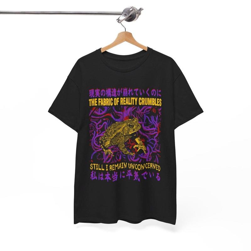 Reality Crumbles Frog T-Shirt Hoodie Sweatshirt | PrintMintTees.com