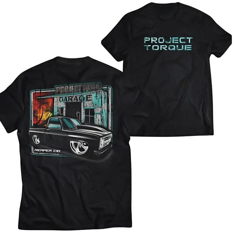 Reaper C10 T-Shirt, Graphic Car Design Tee, Unisex Cotton Casual Top, Perfect for C10 Truck Enthusiasts Menswear Classic...