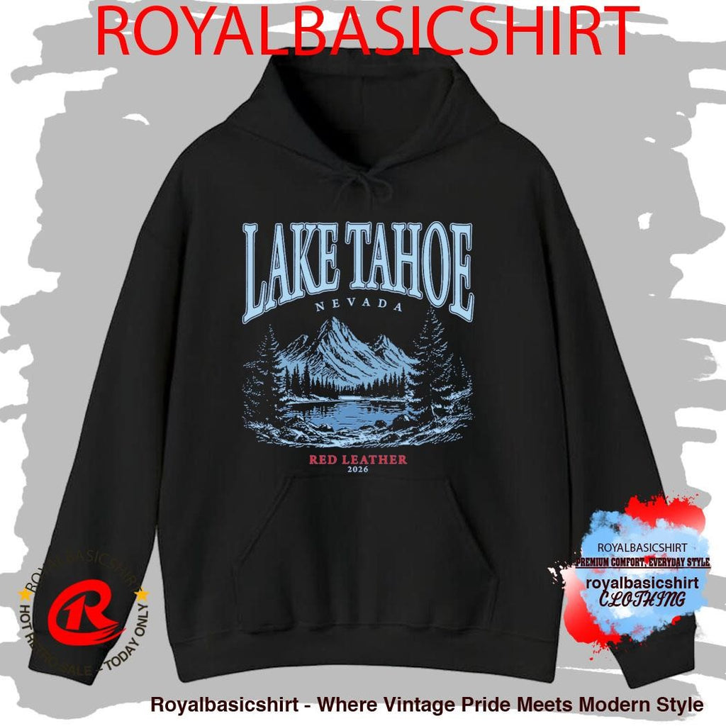 Red Leather Lake Tahoe T-Shirt