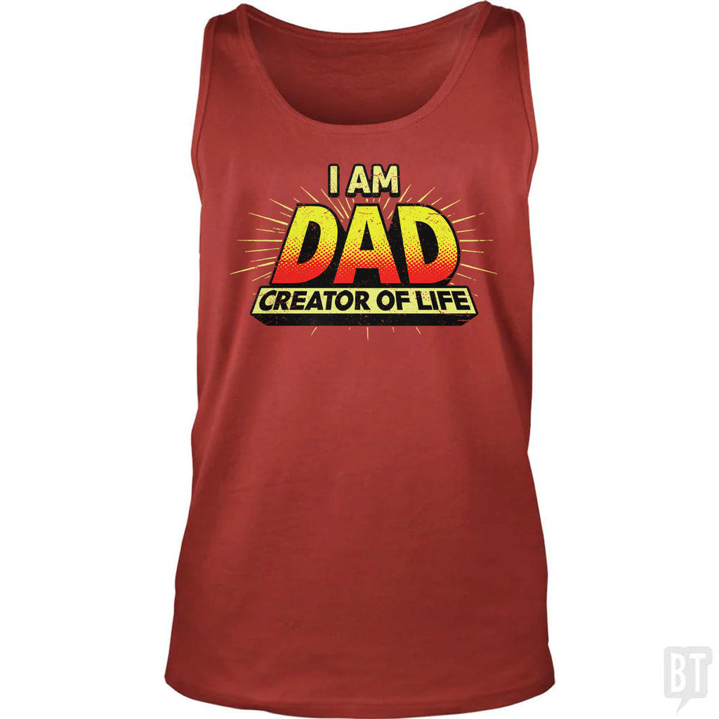 Dad - Creator of Life Tank Top