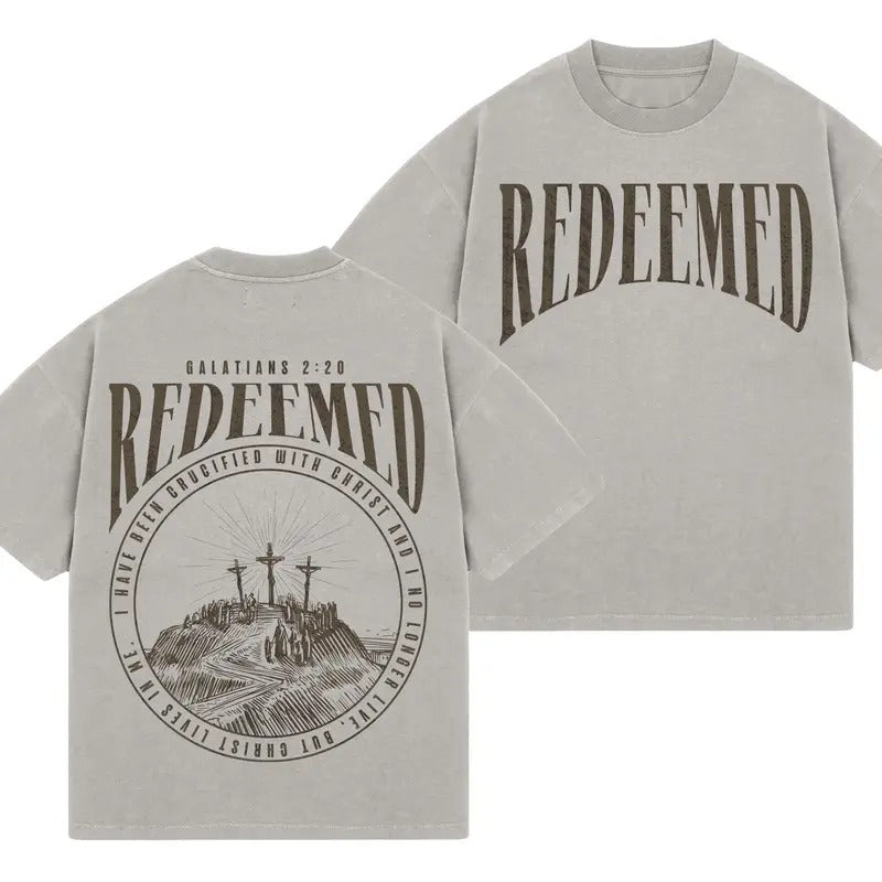 Redeemed Tee, Christian Shirts for Teens, Teen Christian Shirt, Religious Shirt, Youth Group Outfit, Cute Jesus Tee,...