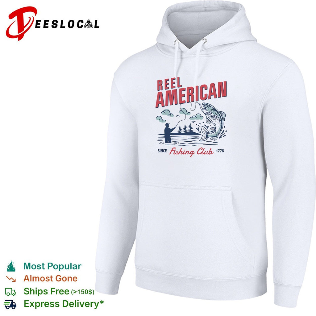 Reel American fishing club since 1776 shirt
