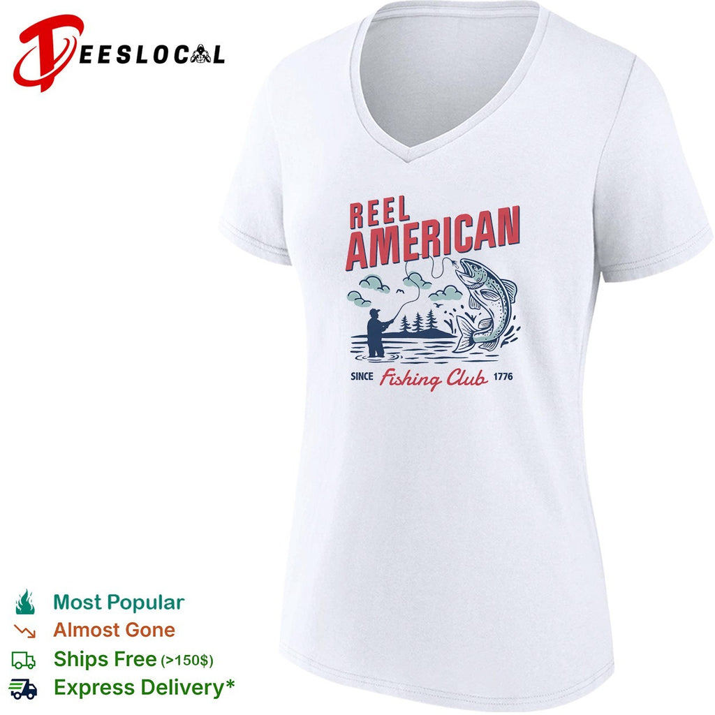 Reel American fishing club since 1776 shirt