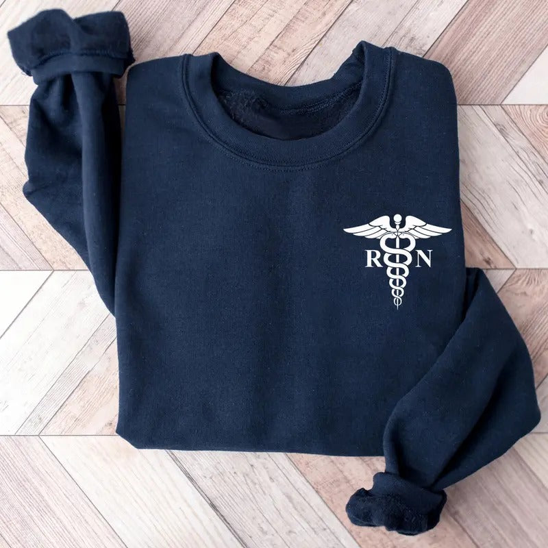 Registered Nurse Sweatshirt, Healthcare Hospital Nurse RN Shirt, Nurse Shirt, Shirt for Nurse, Nursing Shirt for Nurse,...
